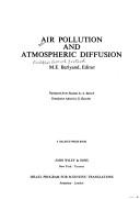 Air pollution and atmospheric diffusion