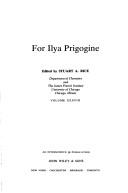 Cover of: For Ilya Prigogine