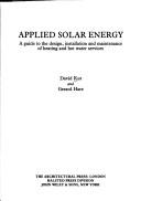 Cover of: Applied solar energy