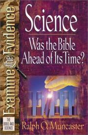 Cover of: Science: was the Bible ahead of its time?