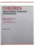 Cover of: Children: development through adolescence