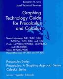 Graphing Technology Guide for Precalculus by Benjamin N. Levy