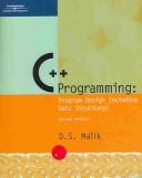 C++ programming : program design including data structures