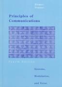 Cover of: Principles of communications