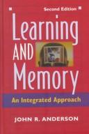 Cover of: Learning and Memory by John R. Anderson undifferentiated