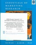 Cover of: Essentials of Marketing Research, 2nd Edition with SPSS 13.0 Set by V. Kumar, David A. Aaker, George S. Day