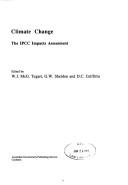 Cover of: Climate change: the IPCC impacts assessments