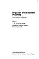 Irrigation development planning : an introduction for engineers