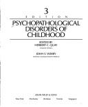 Psychopathological disorders of childhood