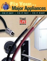 Cover of: Major Appliances (How to Fix It , Vol 2, No 20)