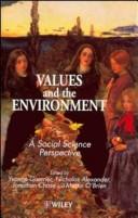 Values and the environment : a social science perspective