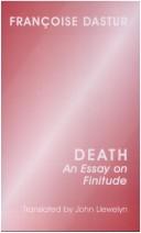 Cover of: Death: An Essay on Finitude