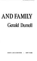 Cover of: Fauna and Family: An Account of the Durrell Family of Corfu