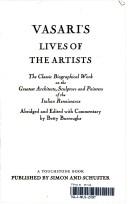 Cover of: Vasari's Lives of the Artists by Giorgio Vasari
