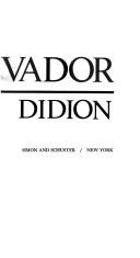 Salvador by Joan Didion