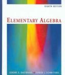 Cover of: Interactive Video Skillbuilder CD-ROM for Kaufmann/Schwitters' Elementary Algebra, 8th