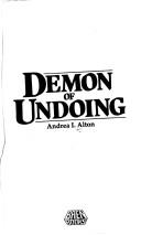 Cover of: Demon of Undoing