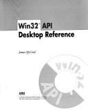 Cover of: Win 32 Api Desktop Reference by James McCord