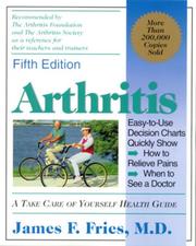 Cover of: Arthritis: A Take Care of Yourself Health Guide for Understanding Your Arthritis