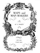 Maps and map-makers by R. V. Tooley