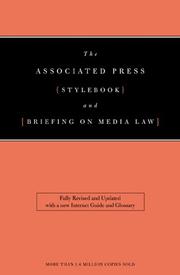 The Associated Press stylebook and briefing on media law