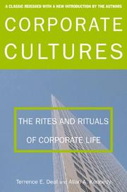 Cover of: Corporate Cultures