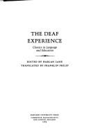 Cover of: The Deaf experience: classics in language and education