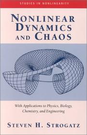 Cover of: Nonlinear Dynamics and Chaos by Steven H. Strogatz
