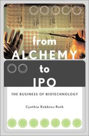 From Alchemy to IPO by Cynthia Robbins-Roth