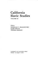 California Slavic studies. 11
