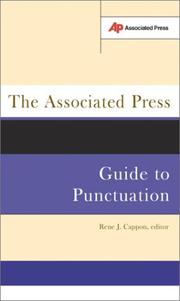 The Associated Press guide to punctuation by René J. Cappon