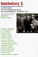 Backstory : interviews with screenwriters of Hollywood's golden age