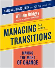 Cover of: Managing Transitions by William Bridges
