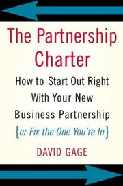 The Partnership Charter by David Gage