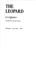Cover of: The leopard.