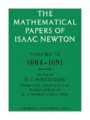 The mathematical papers of Isaac Newton. Vol.6, 1684-1691