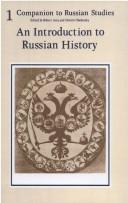 Cover of: Companion to Russian Studies: An Introduction to Russian History