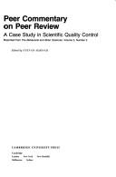 Peer commentary on peer review : a case study in scientific quality control