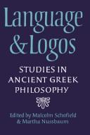Language and logos : studies in ancient Greek philosophy presented to G.E.L. Owen