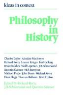 Cover of: Philosophy in history: essays on the historiography of philosophy