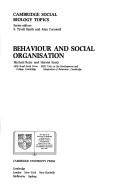 Behaviour and social organisation