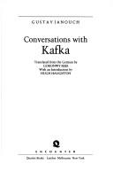 Gespräche mit Kafka by Gustav Janouch