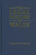 The legal history of Wales