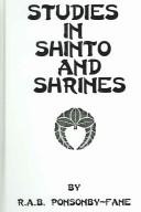 Cover of: Studies in Shinto and Shrines (Kegan Paul Japan Library)