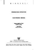 Cover of: Winners!: producing effective electronic media