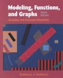 Cover of: Modeling, functions, and graphs: algebra for college students