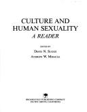 Cover of: Culture and human sexuality: a reader