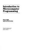 Cover of: Introduction to microcomputer programming