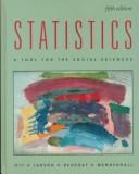 Cover of: Statistics: a tool for the social sciences