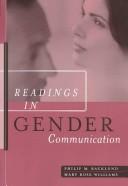 Cover of: Readings in gender communication